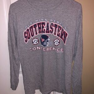Ole Miss Rebels Southeastern SEC Conference Tshirt
